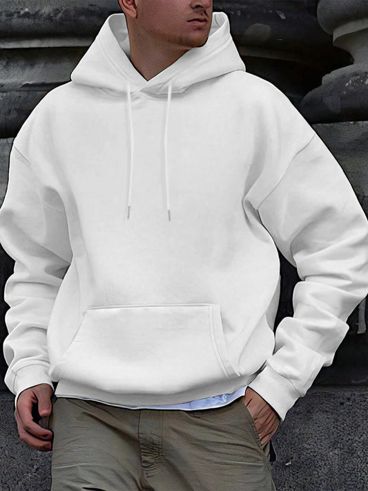 White Oversized Hoodie